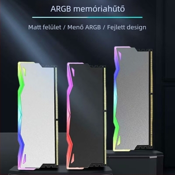 ARGB memória hűtő Vest ECC/DDR3/R4/R5 univerzális hűtőhéj hűtőborda