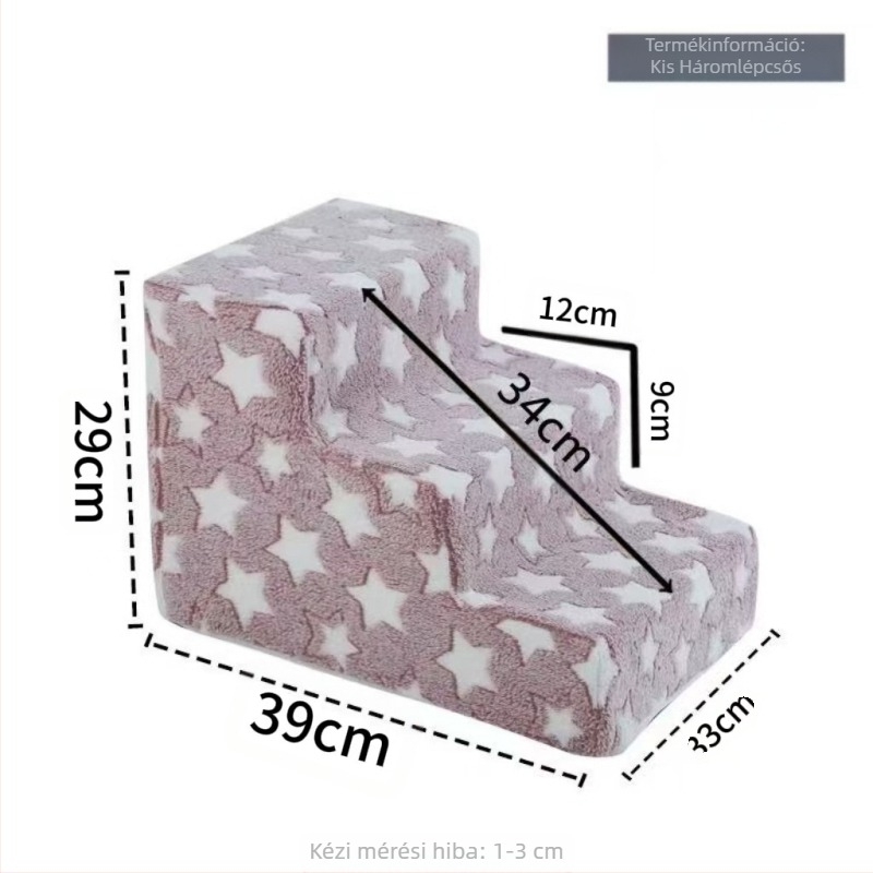 Emeletes ágy, kis lépcső, kivehető és mosható, háztartási ágy melletti lépcsőfokok, kölyökkutya, mackó, mászólétra, nagykereskedelem