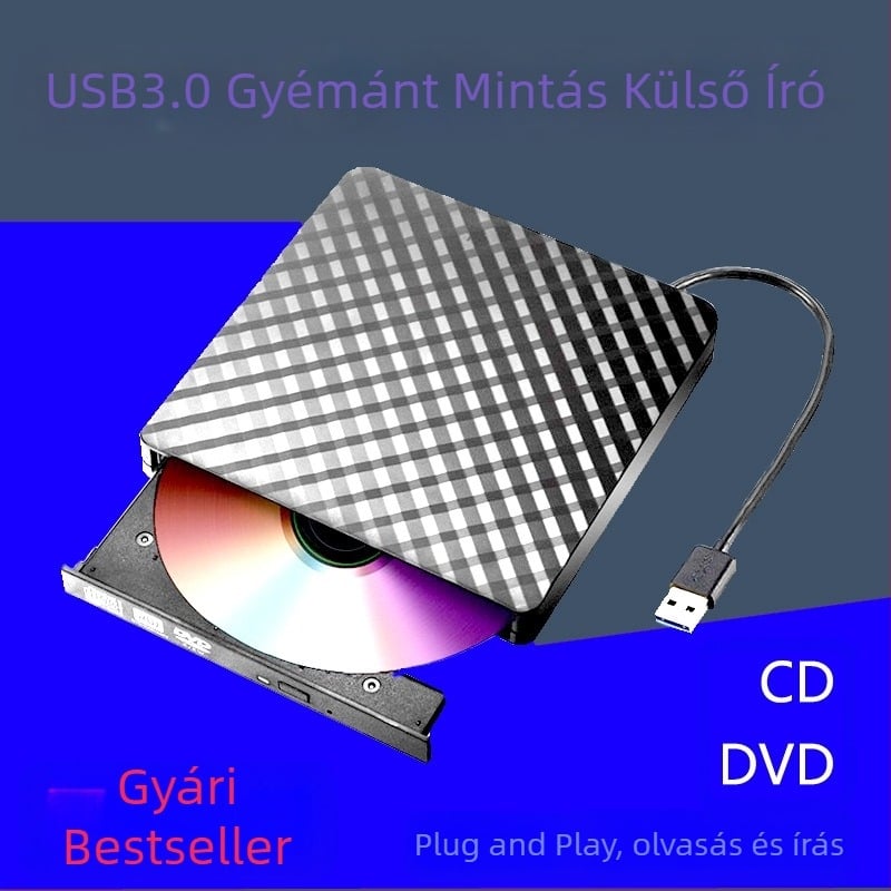 usb külső dvd-író 3.0 asztali laptop all-in-one univerzális külső lemezes mobil optikai meghajtó