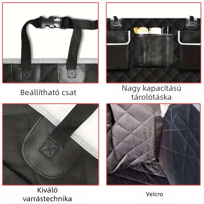 Autós csomagtartó szőnyeg, autós csomagtartó szőnyeg, vízálló, csúszásgátló szőnyeg, vastagított csomagtartó szőnyeg, kutyaszőnyeg