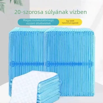 Kisállatpelenkák, Kutyapelenkák, Kisállat-kellékek, Azonnali szívás, Szivárgásmentes eldobható pelenkabetétek, Pelenkabetétek, Gyári kisállat-pelenkák