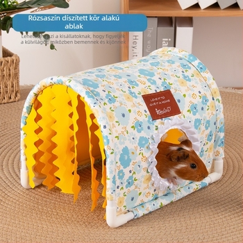 Tengerimalac háromutas sátor feneketlen alagút modell sün csincsilla tengerimalac törpe nyúl univerzális alagút fészek