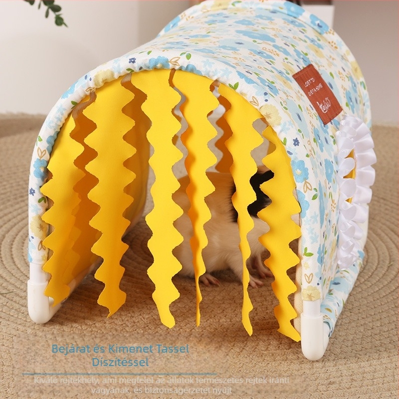 Tengerimalac háromutas sátor feneketlen alagút modell sün csincsilla tengerimalac törpe nyúl univerzális alagút fészek