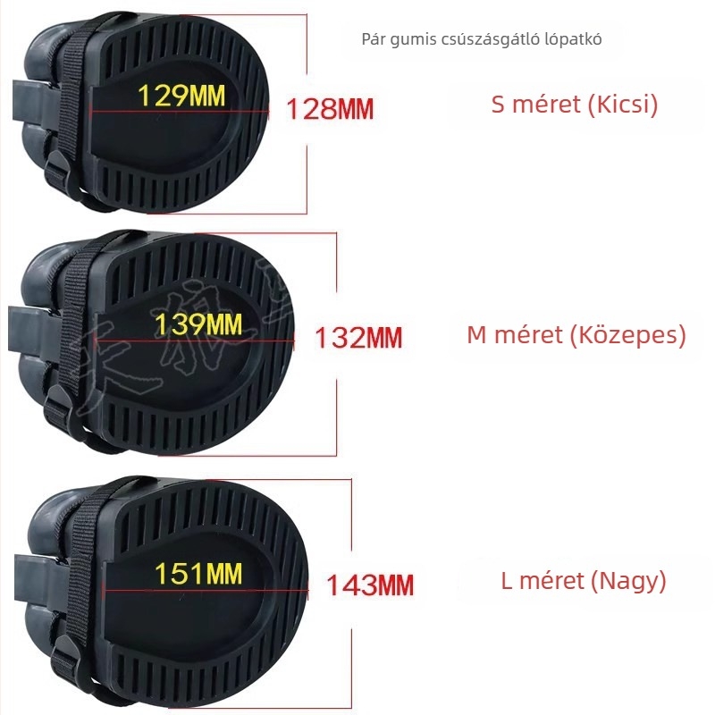 Csúszásmentes gumi patkócipők szegek nélkül sérült patkókhoz gyógyszer a széklettel való érintkezés elkerülésére