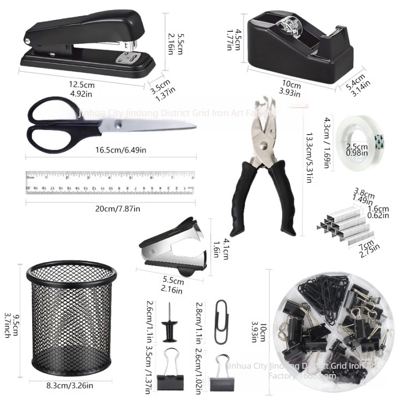 Határokon átnyúló tolltartó irodaszerkészlet macaron színes írószer tűzőgép olló ragasztószalag tűzőgép eltávolító tűzőgép tárolódoboz