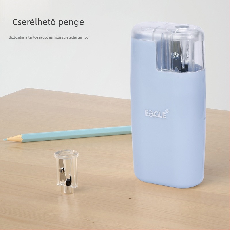 Yier Gao elektromos ceruzahegyező hordozható ceruzahegyező diák ceruzahegyező művészeti ceruzahegyező cserélhető késtartó