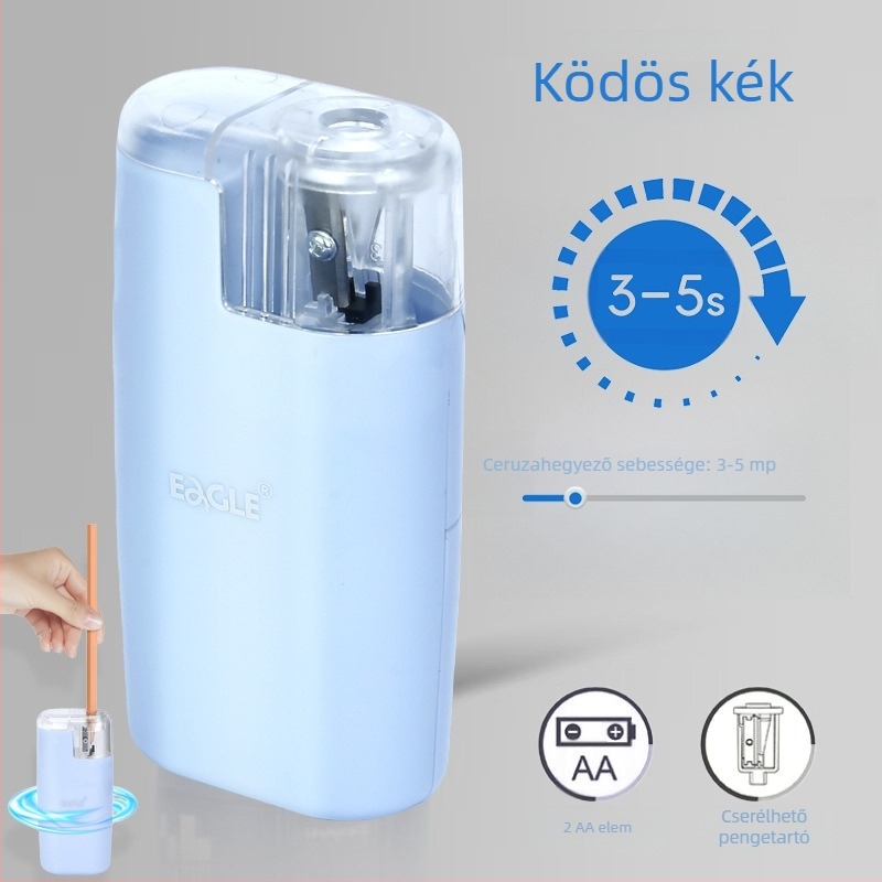 Yier Gao elektromos ceruzahegyező hordozható ceruzahegyező diák ceruzahegyező művészeti ceruzahegyező cserélhető késtartó