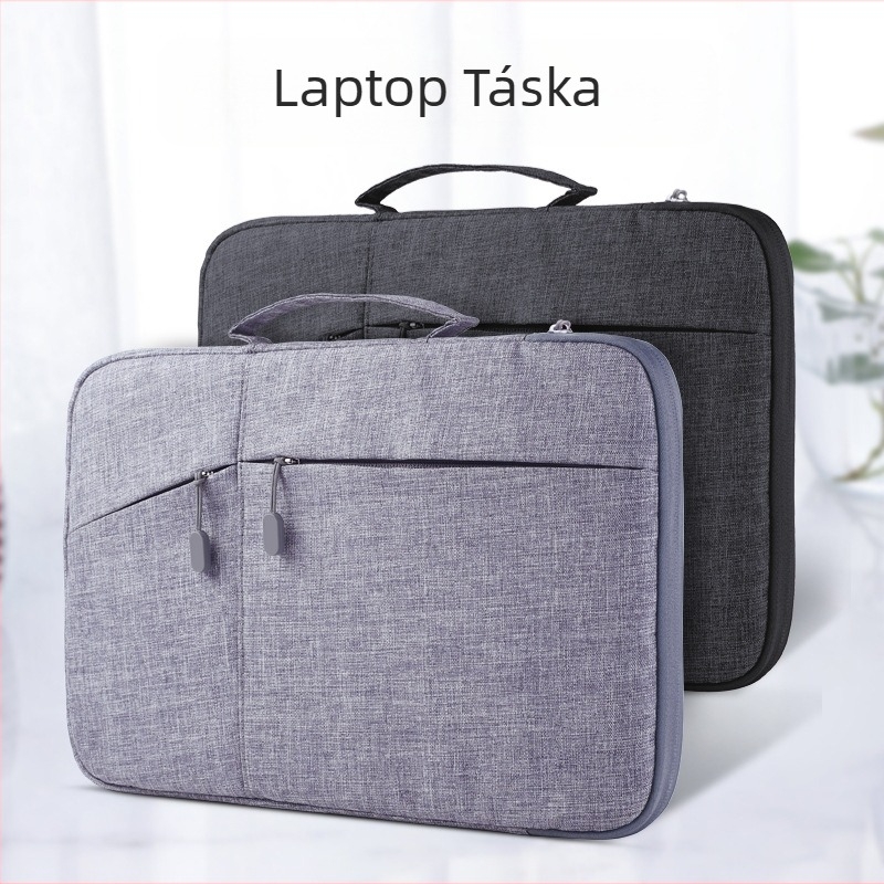 Hordozható laptop táska belső táska MacBook Apple Pro Huawei 1345.6 hüvelykes Asus Air női férfi