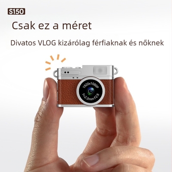 Határokon átnyúló retró mini kamera diákbuli digitális kamera nagyfelbontású fotó- és videóhordozható kis kamera