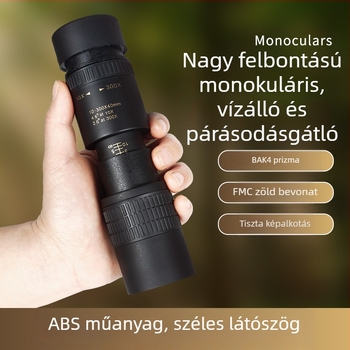 10-300x 40 új teleszkóp nagy teljesítményű HD egycsöves zoom mobiltelefon kamerás teleszkóp