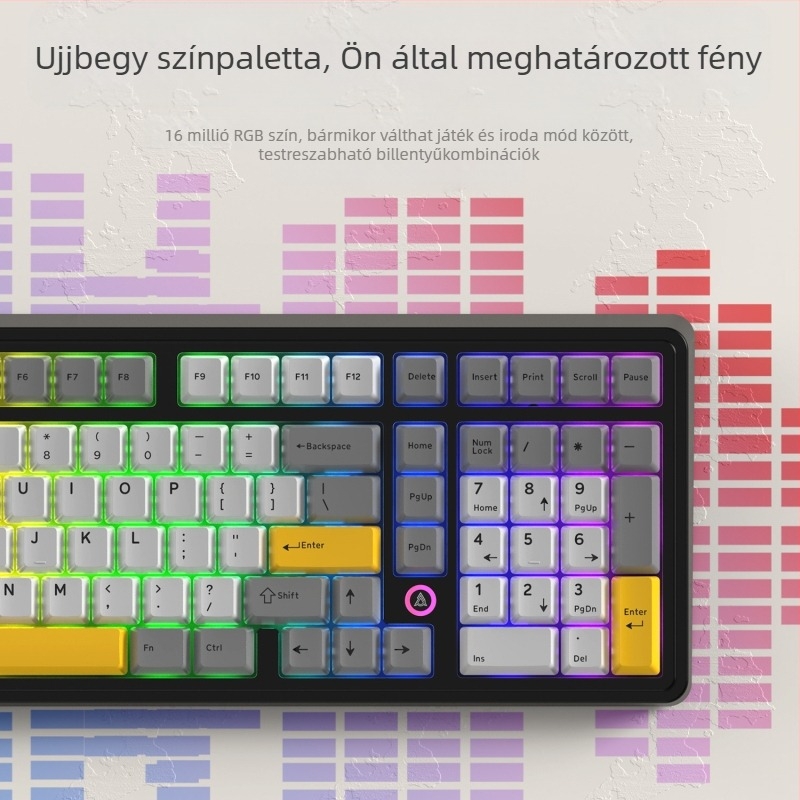 Heijue Ak980 mechanikus billentyűzet játék 100 billentyűs testreszabott e-sport irodai játék számítógépes billentyűzet Amazon