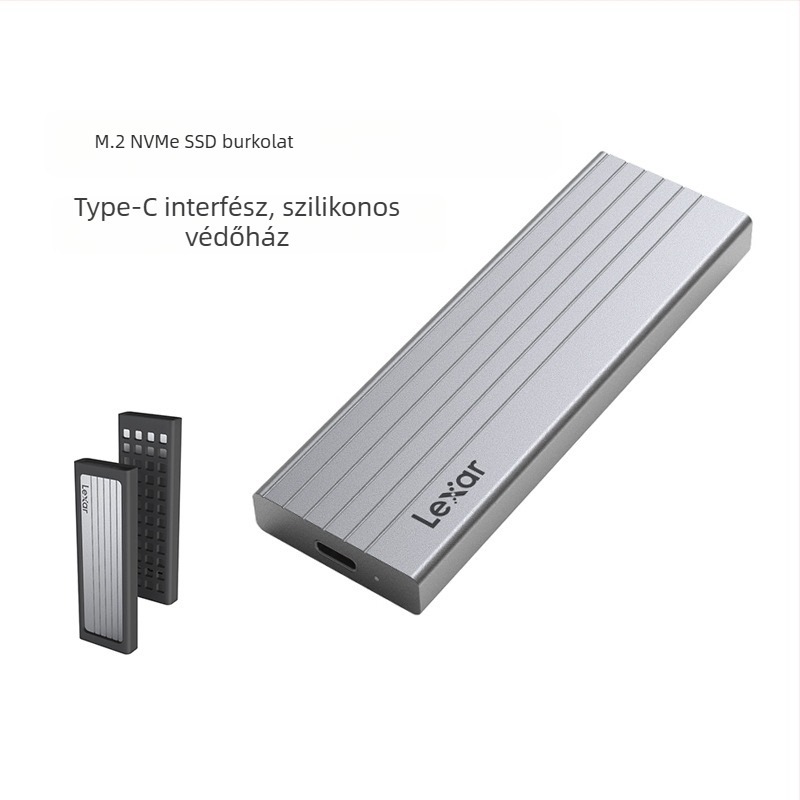 Lexa E10/E6/E300/E350 mobil merevlemezház M.2 NVMe/SATA protokoll Type-C 3.2