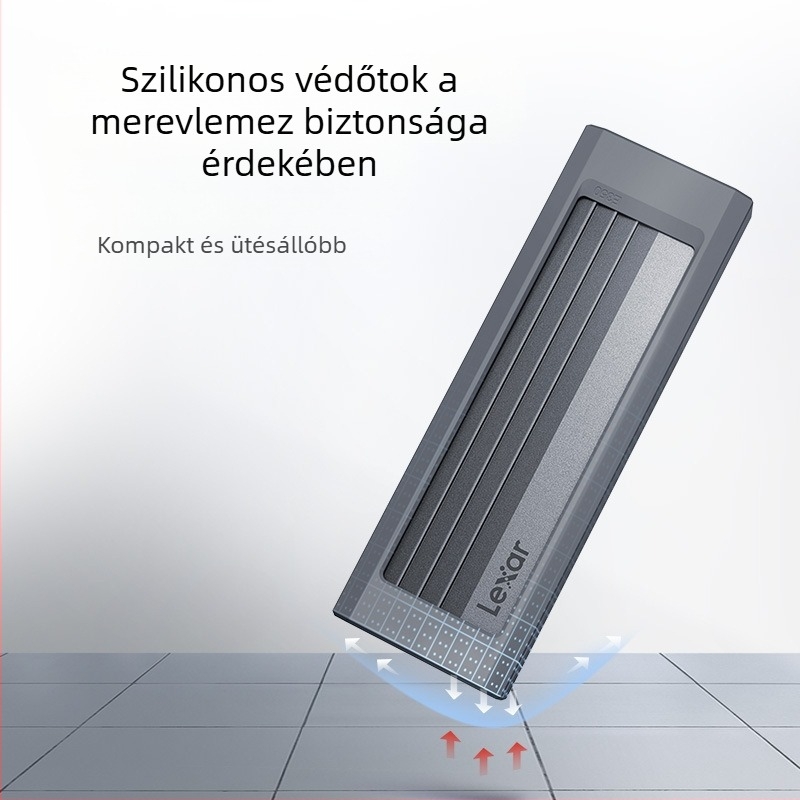 Lexa E10/E6/E300/E350 mobil merevlemezház M.2 NVMe/SATA protokoll Type-C 3.2