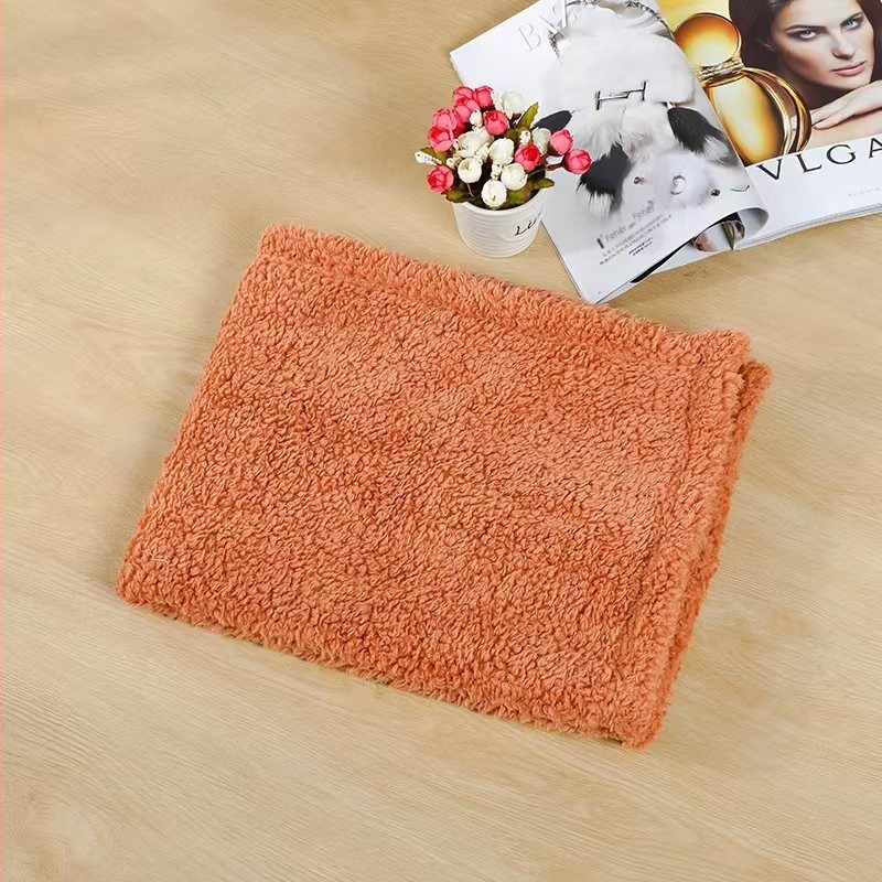 Shu pamut bársony kétoldalas kisállat takaró Amazon Explosions Teddy Golden Hair Four Seasons univerzális macska-kutya takaró szőnyeg