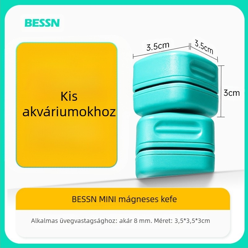 Akvárium törlőkendő vízfoltok és vízkő tisztítására Speciális háztartási akvárium üveg Nem okoz holtszöget a tisztítás során Nem okoz sérülést az akváriumgyártóknak