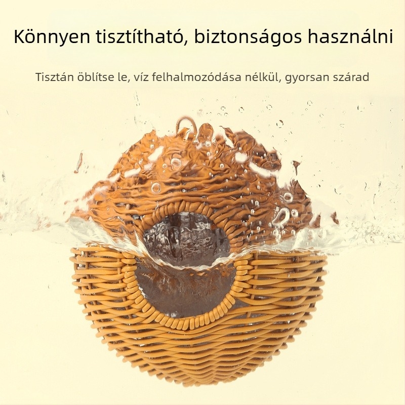 Papagáj függőfészek rattan madárfészek rattan harapásálló nyári négy évszak univerzális kanapé bazsarózsa xuanfeng tigrisbőr alvófészek