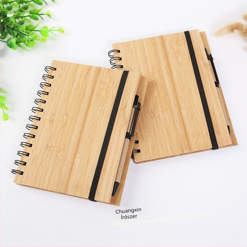 Teljes bambusz jegyzetfüzet kreatív diákpapír bambusz borítójú jegyzetfüzet bambusz tábla jegyzettömb bambusz tekercskönyv