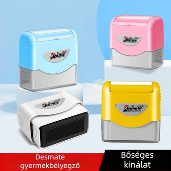 Desmei KL1444 fényérzékeny pecsétanyag nagykereskedelmi gyár óvoda iskola baba ruhák névpecsét