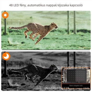 Gyári ellátási gyümölcsös erdei vadászkamera kültéri éjjellátó nagyfelbontású vízálló állatmegfigyelő vadászkamera