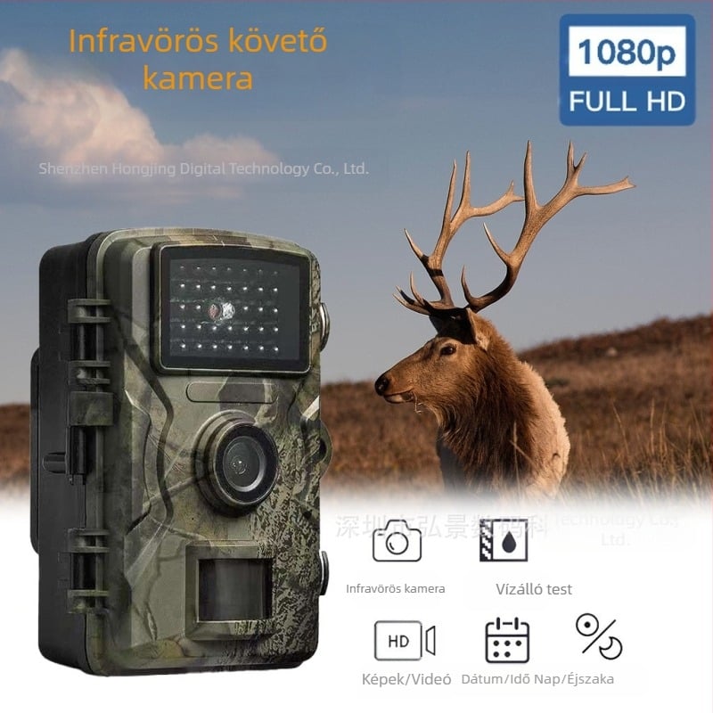 Gyári ellátási gyümölcsös erdei vadászkamera kültéri éjjellátó nagyfelbontású vízálló állatmegfigyelő vadászkamera
