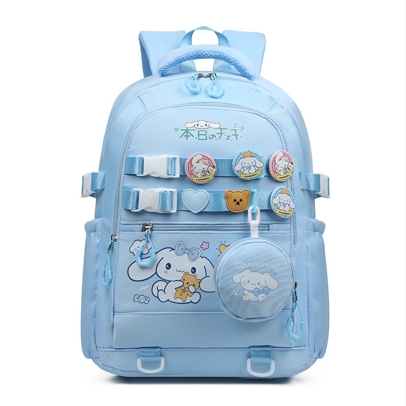 Új stílusú, többfunkciós, nagy kapacitású diákiskolatáska, középiskolás lány, több rekeszes, gerincvédő hátizsák, minden mérkőzésre alkalmas hétköznapi hátizsák