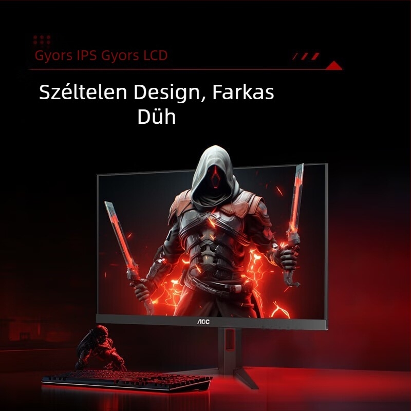 AOC e-sport kijelző 27G4 kis King Kong 24/27 hüvelykes IPS számítógép-kijelző 180 Hz-es játék LCD képernyő
