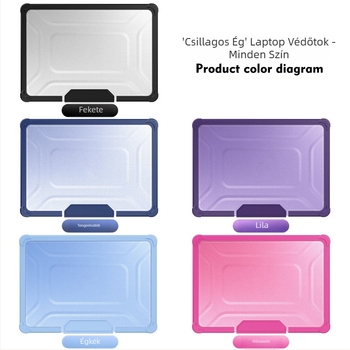 Új Macbook Air13.6 Apple számítógép védőtok, csillag alakú, népszerű konzol, határokon átnyúló exkluzív