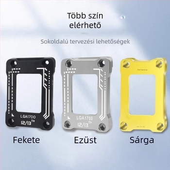 Számítógép CPU konzol Alaplap Nyomásálló Ívelt Borítás Alap 1700 Processzor Korrekciós Típus Hűtés 12. Generáció 13. Generáció