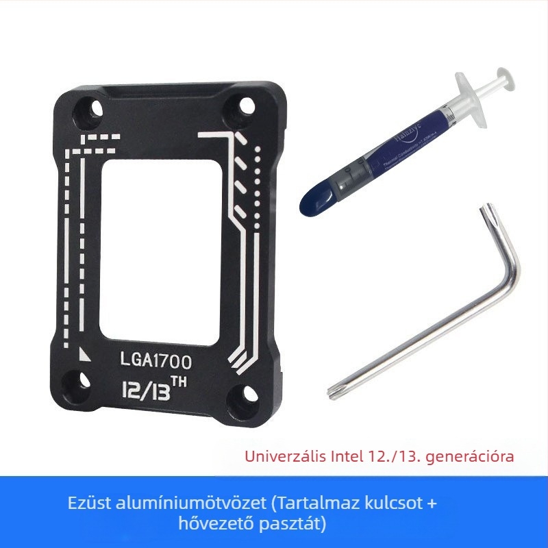 Számítógép CPU konzol Alaplap Nyomásálló Ívelt Borítás Alap 1700 Processzor Korrekciós Típus Hűtés 12. Generáció 13. Generáció