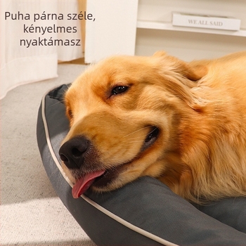 Határokon átnyúló téglalap alakú Oxford szövet kennel karcálló egyszerű kisállat szőnyeg nyári vizeletálló macskahomok hűvös és kényelmes kutyafekhely