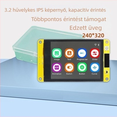 ESP32 fejlesztőkártya 3,2 hüvelykes 3,5 hüvelykes érintőképernyő WIFI Bluetooth dolgok internete MCU intelligens LCD kijelző