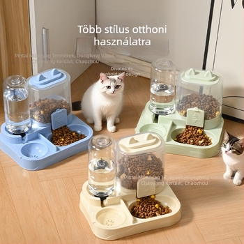 Automata macskaetető, macskatál, eledel, eszközök, macskatál, kutyatál, macskatál, univerzális vízadagoló, állateledel