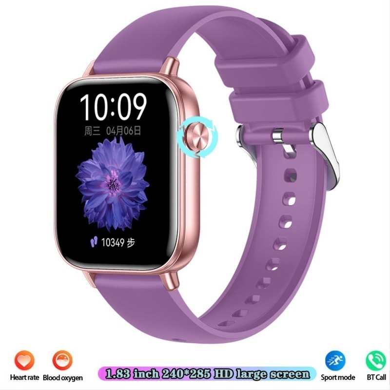 Új I128 okosóra lépésmérő pulzusmérő Bluetooth hívás 1.69 érintőképernyős okoskarkötő