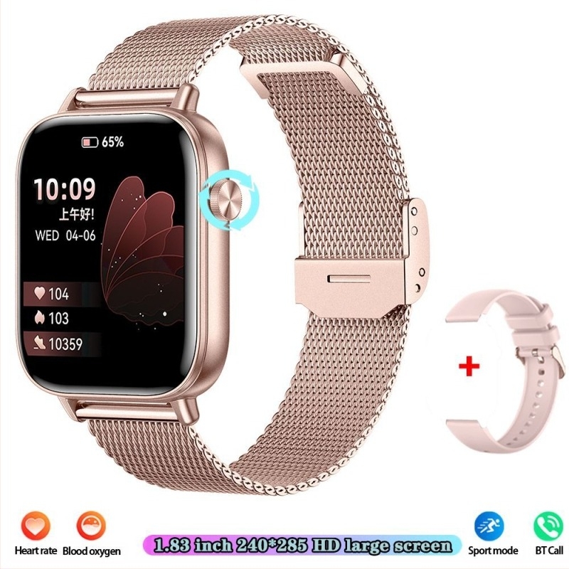 Új I128 okosóra lépésmérő pulzusmérő Bluetooth hívás 1.69 érintőképernyős okoskarkötő