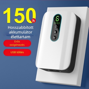 BAKALE új USB oxigénpumpa oxigén otthoni hal autó levegőztető kültéri vadhorgászat lítium akkumulátor