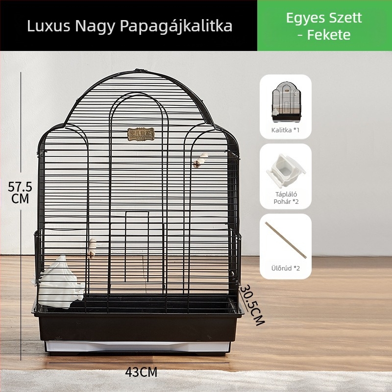 Xuanfeng tigrisbőr papagájkalitka madárkalitka Zihao Hua nagyméretű Villa nyolc GE ketrec nagy pünkösdi rózsa testvér tenyészketrec