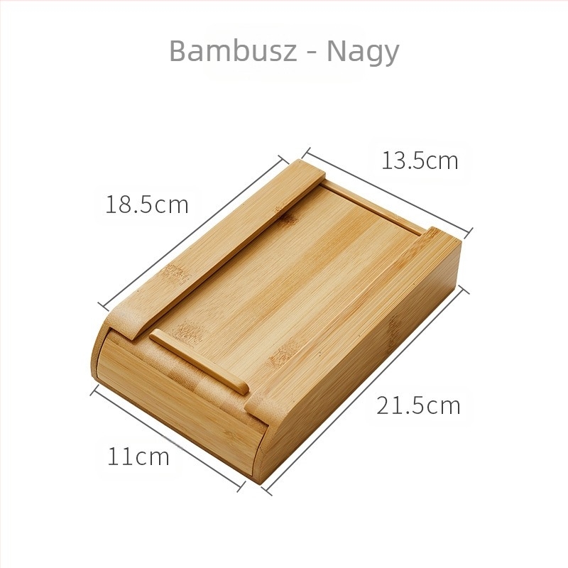 Fa kreatív kihúzható apró ajándéktárgyak kis irodai íróasztal alatti fiókos doboz tároló műtárgy láthatatlan tolltartó