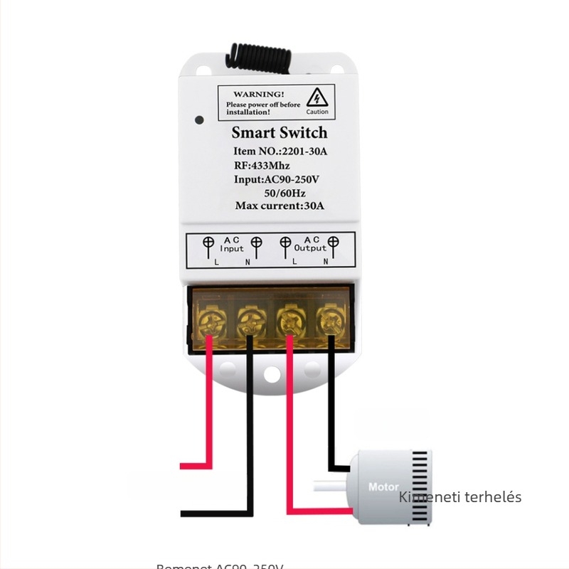 Határokon átnyúló robbanások távirányító kapcsoló 110V 220V univerzális nagy teljesítményű vezeték nélküli távirányító kapcsoló vízszivattyú távirányító kapcsoló