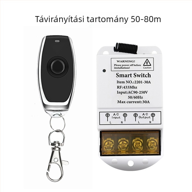 Határokon átnyúló robbanások távirányító kapcsoló 110V 220V univerzális nagy teljesítményű vezeték nélküli távirányító kapcsoló vízszivattyú távirányító kapcsoló