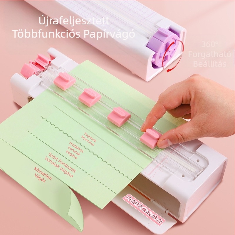 Négy az egyben papírvágó, papírvágó eszköz, papírvágó szakértő, papírvágó gép, papírvágó, vágóeszköz, kreatív ajándék