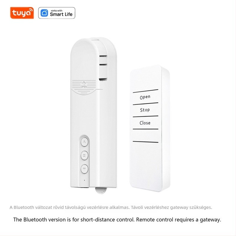 Tuya Bluetooth intelligens húzókötél függönymotor automatikus távirányítós Wifi elektromos görgős függönyhúzó kötélmotor