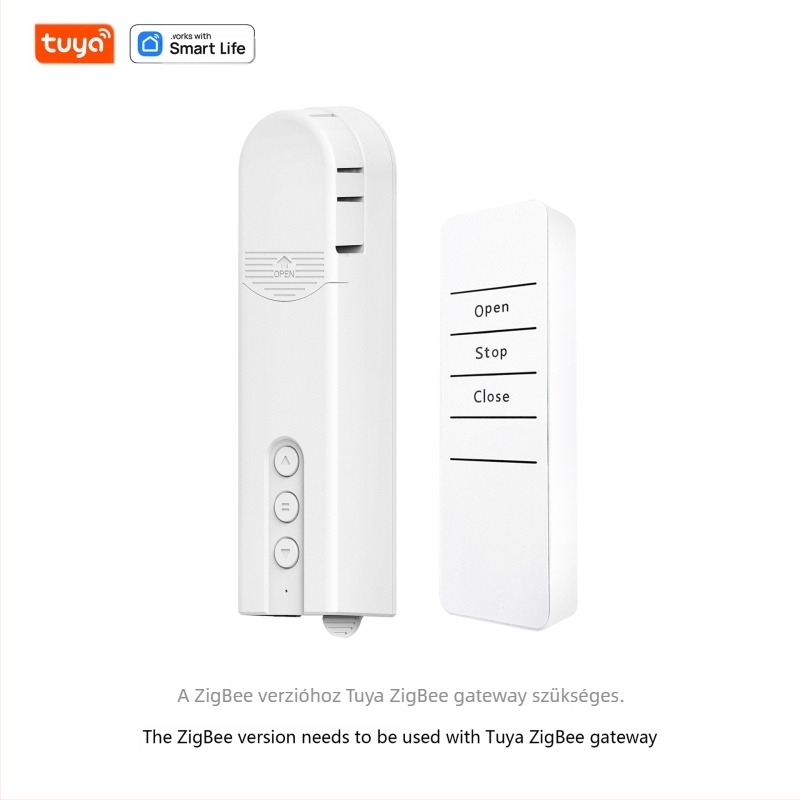 Tuya Bluetooth intelligens húzókötél függönymotor automatikus távirányítós Wifi elektromos görgős függönyhúzó kötélmotor