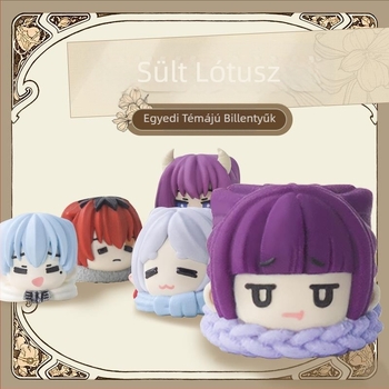 A Doomed Fulilian Keycap sorozat témájú, személyre szabott, gyantából készült, kétdimenziós mechanikus billentyűzet, egyetlen billentyűsapkával, Esc gombbal