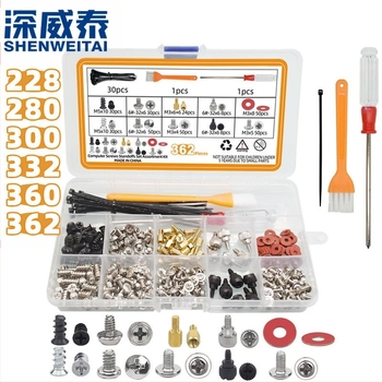 Asztali számítógép ház csavarok dobozos merevlemez alaplap ház tápegység ventilátor csavarkészlet Amazon határokon átnyúló