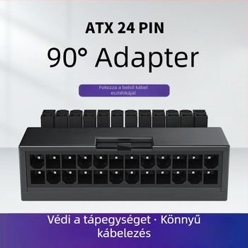 Asztali számítógép ATX 24P hálózati adapter 24P kormányfej számítógép alaplap 24PIN kormányfénykibocsátó fej