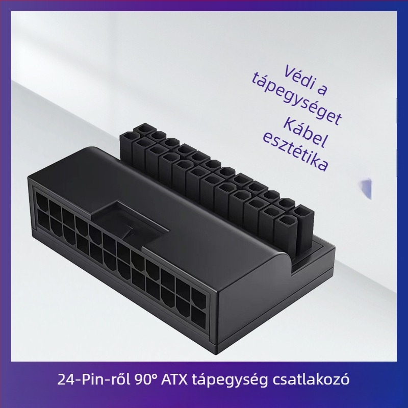 Asztali számítógép ATX 24P hálózati adapter 24P kormányfej számítógép alaplap 24PIN kormányfénykibocsátó fej