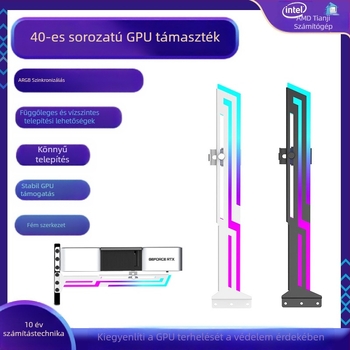 4090 grafikus kártya tartó ARGB Shengguang szinkron grafikus kártya jack függőleges rögzítésű grafikus kártya tartó asztali 3060 konzol