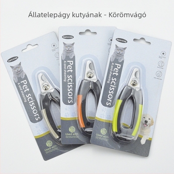 Állateledel kutya körömvágó kutya speciális körömvágó méret rozsdamentes acél körömvágó gyári outlet