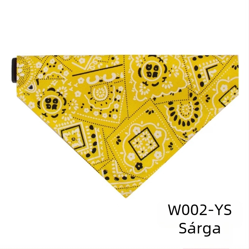 Kisállat nyáltörlő kutya nagytestű golden retriever aranyos macska háromszög törölköző közepes méretű kutyáknak állítható nyálzseb