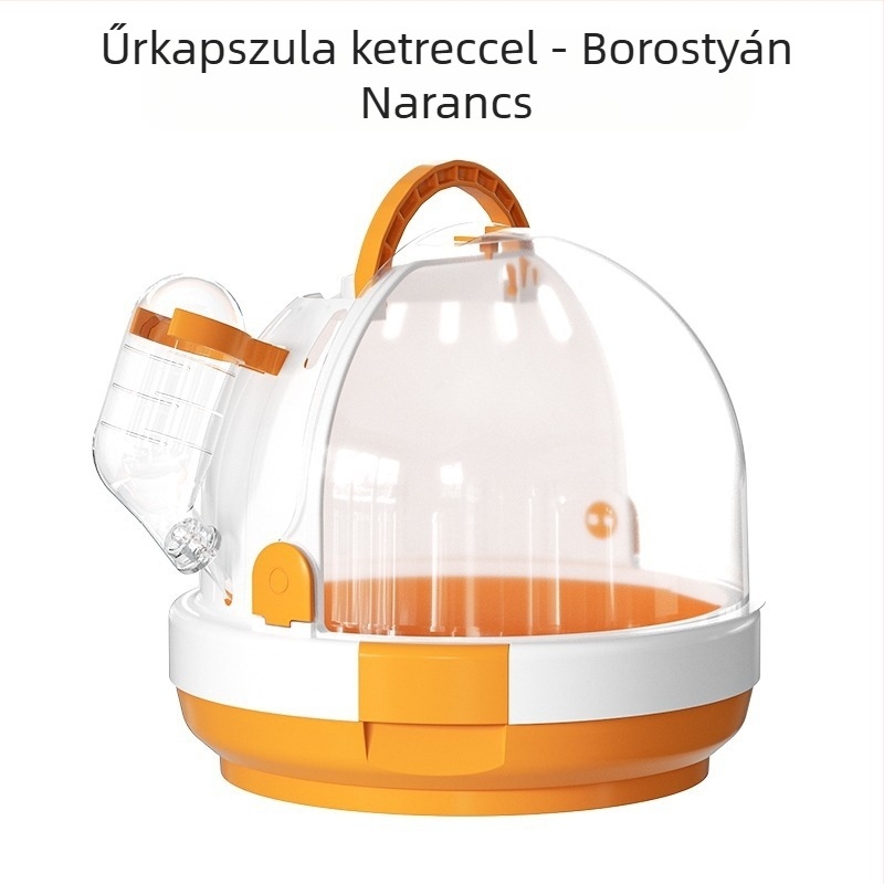 Parrot Outgoing Cage hordozható ketrec tigrisbőrből készült bazsarózsa madár utazó hátizsák kerek madárkalitkával kellékek madár